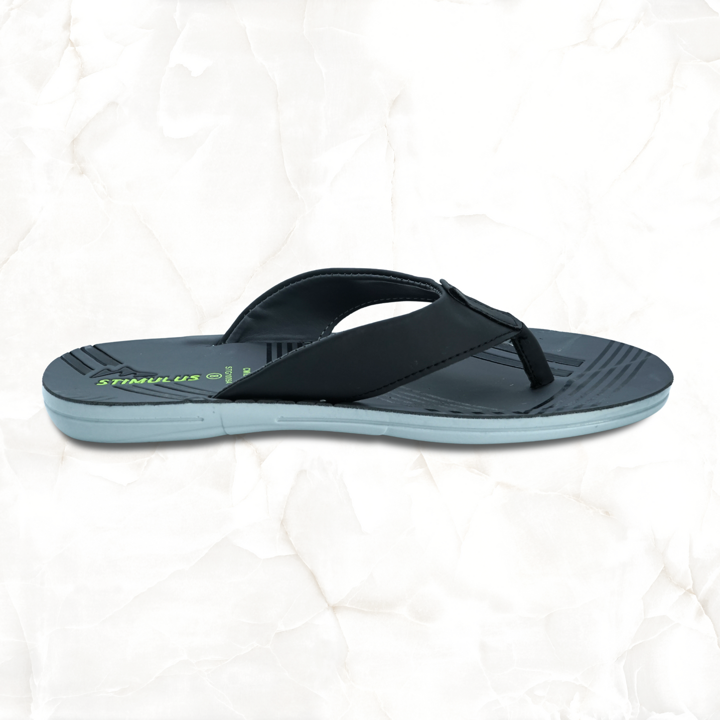 STG1009ASP STIMULUS SLIPPER BLACK GREY