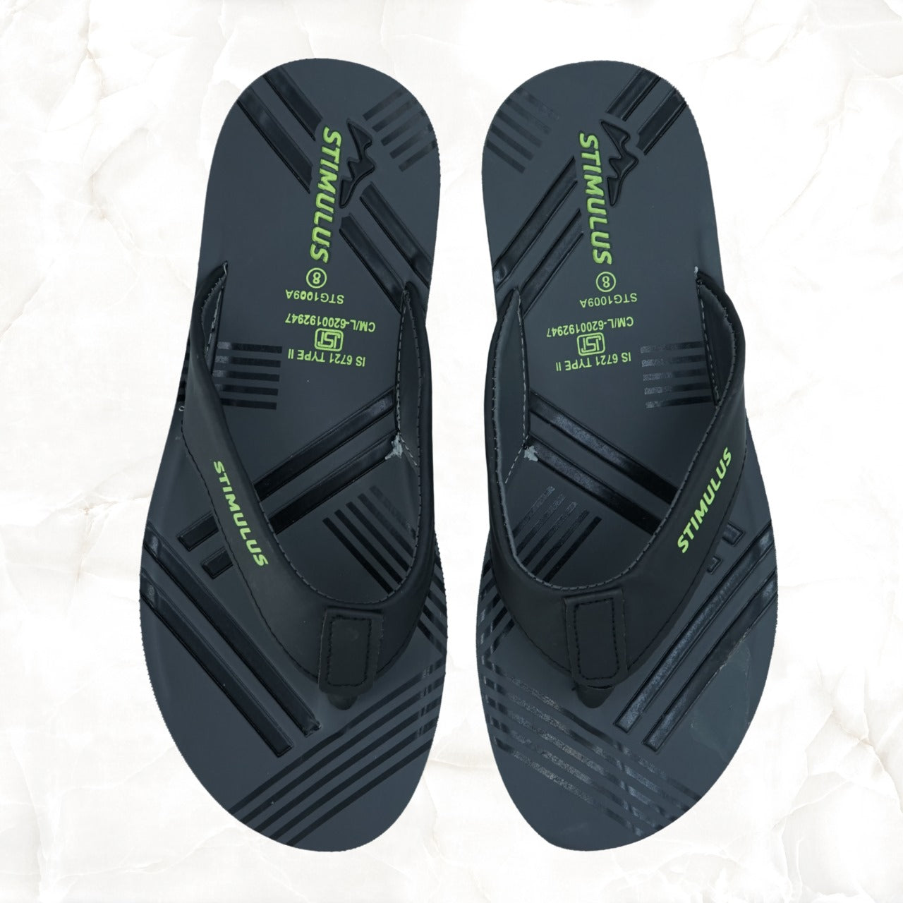 Paragon Stimulus STG1009A Men's Flip-Flops